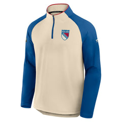 New York Rangers Fanatics 2026 NHL Winter Classic Authentic Pro Quarter-Zip