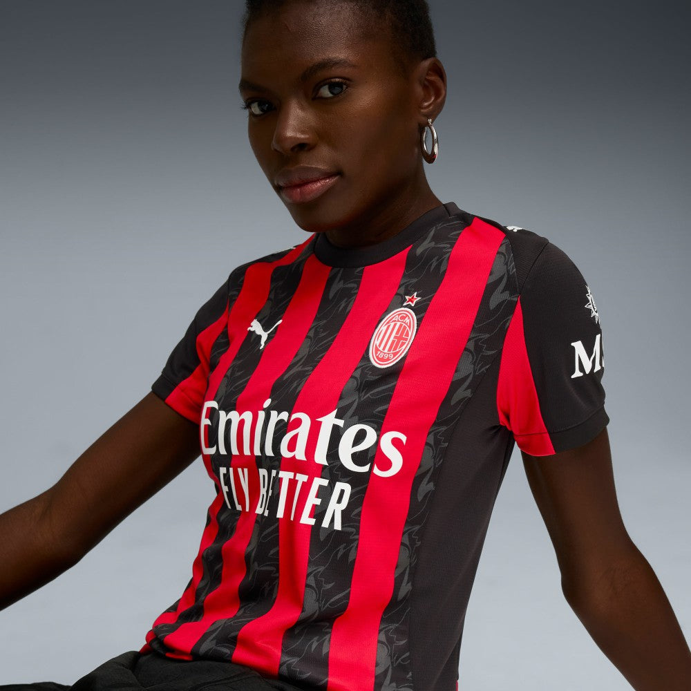 AC Milan Women's 2025/26 Home Replica Jersey / Soccer Outlet