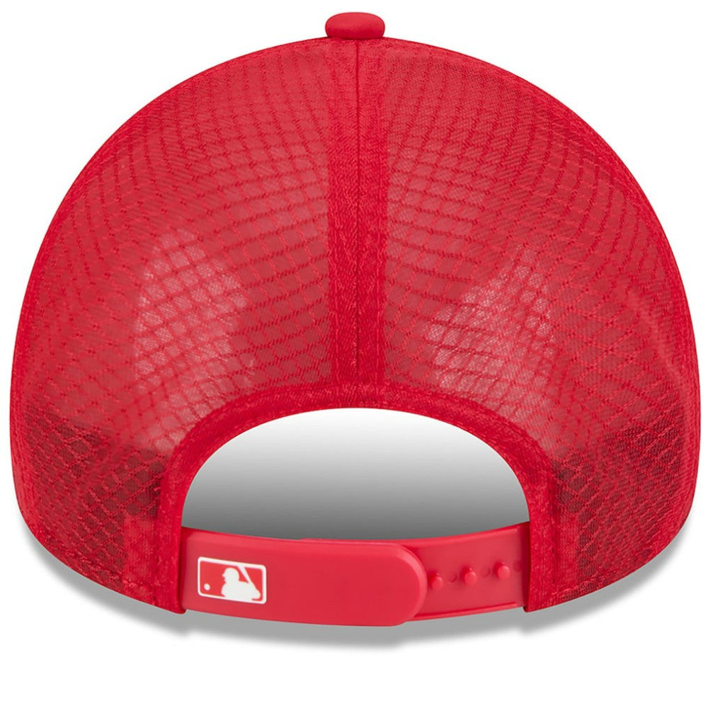 Philadelphia Phillies 2026 Batting Practice Alternate Apex 9FORTY Adjustable Hat - Red | New Era