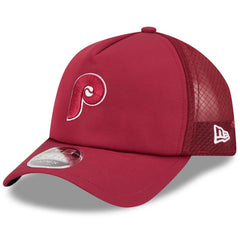 Philadelphia Phillies 2026 Batting Practice Alternate Apex 9FORTY Adjustable Hat - Maroon | New Era