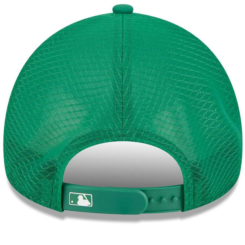 Athletics 2026 Batting Practice Alternate Apex 9FORTY Adjustable Hat - Kelly Green | New Era