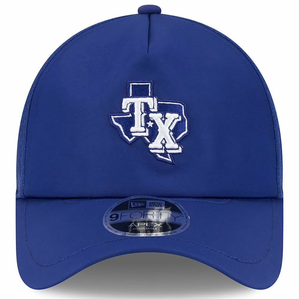 Texas Rangers 2026 Batting Practice Alternate Apex 9FORTY Adjustable Hat - Royal | New Era