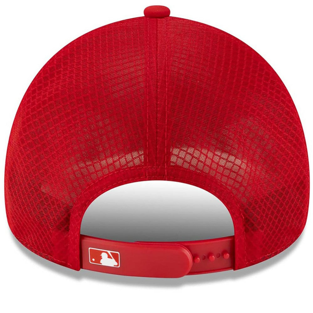 Minnesota Twins 2026 Batting Practice Alternate Apex 9FORTY Adjustable Hat - Red | New Era
