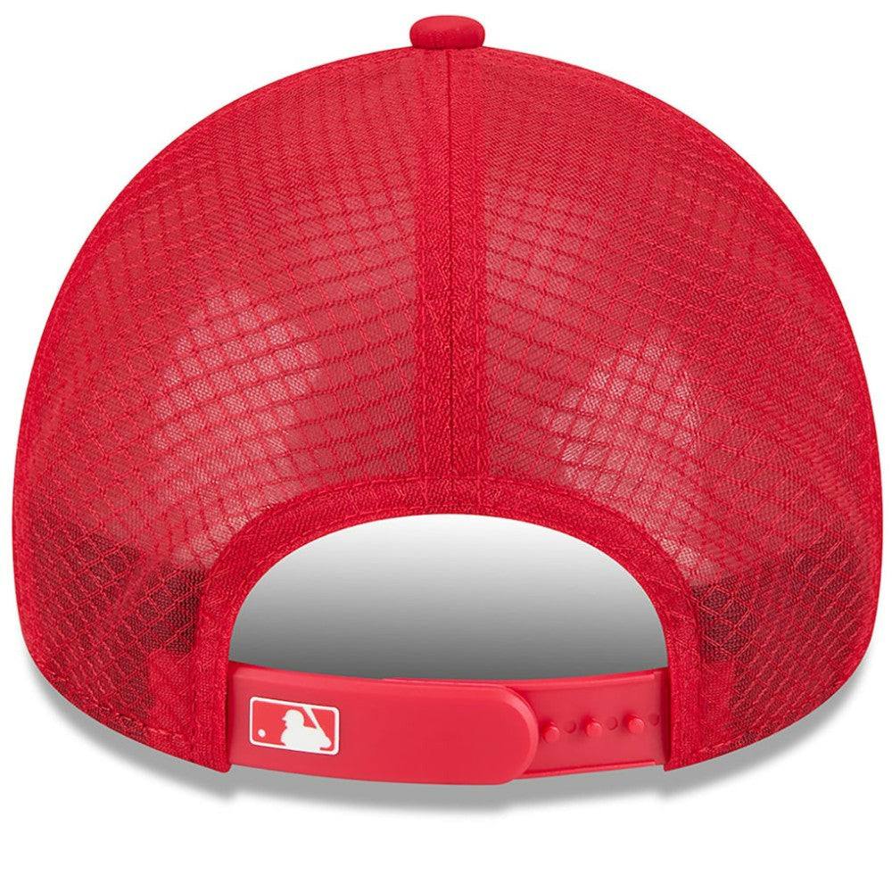 Boston Red Sox 2026 Batting Practice Alternate Apex 9FORTY Adjustable Hat - Red | New Era