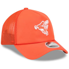 Baltimore Orioles 2026 Batting Practice Alternate Apex 9FORTY Adjustable Hat - Orange | New Era