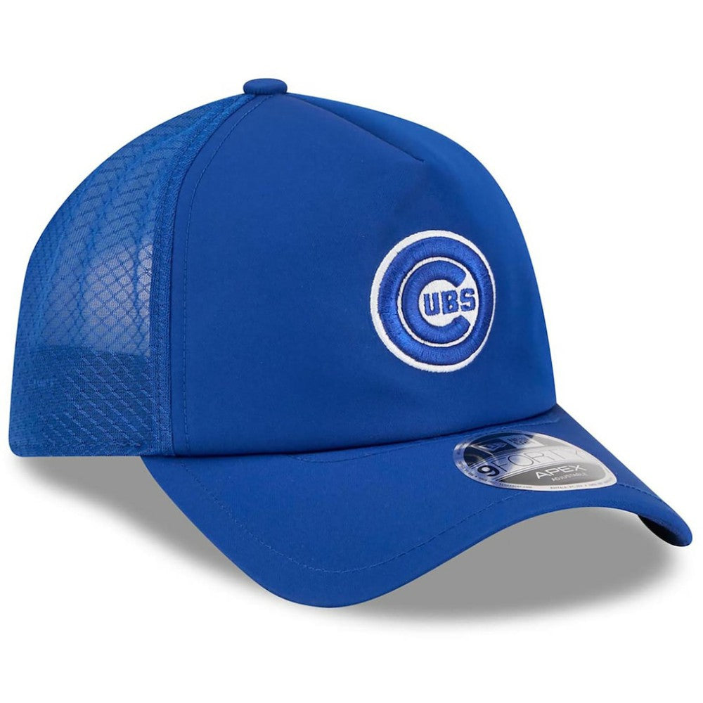 Chicago Cubs 2026 Batting Practice Alternate Apex 9FORTY Adjustable Hat - Royal | New Era