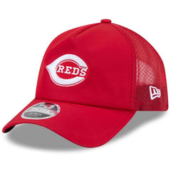 Cincinnati Reds 2026 Batting Practice Alternate Apex 9FORTY Adjustable Hat - Red | New Era