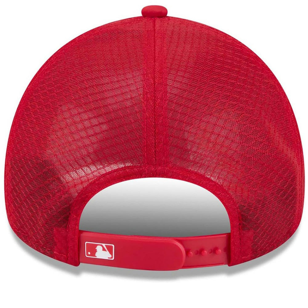 Cincinnati Reds 2026 Batting Practice Alternate Apex 9FORTY Adjustable Hat - Red | New Era