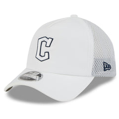 Cleveland Guardians 2026 Batting Practice Apex 9FORTY Adjustable Trucker Hat - White | New Era