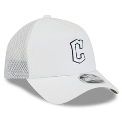 Cleveland Guardians 2026 Batting Practice Apex 9FORTY Adjustable Trucker Hat - White | New Era