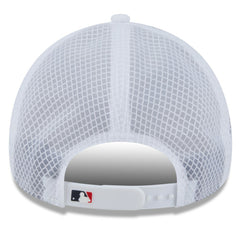 St. Louis Cardinals 2026 Batting Practice Apex 9FORTY Adjustable Trucker Hat - White | New Era