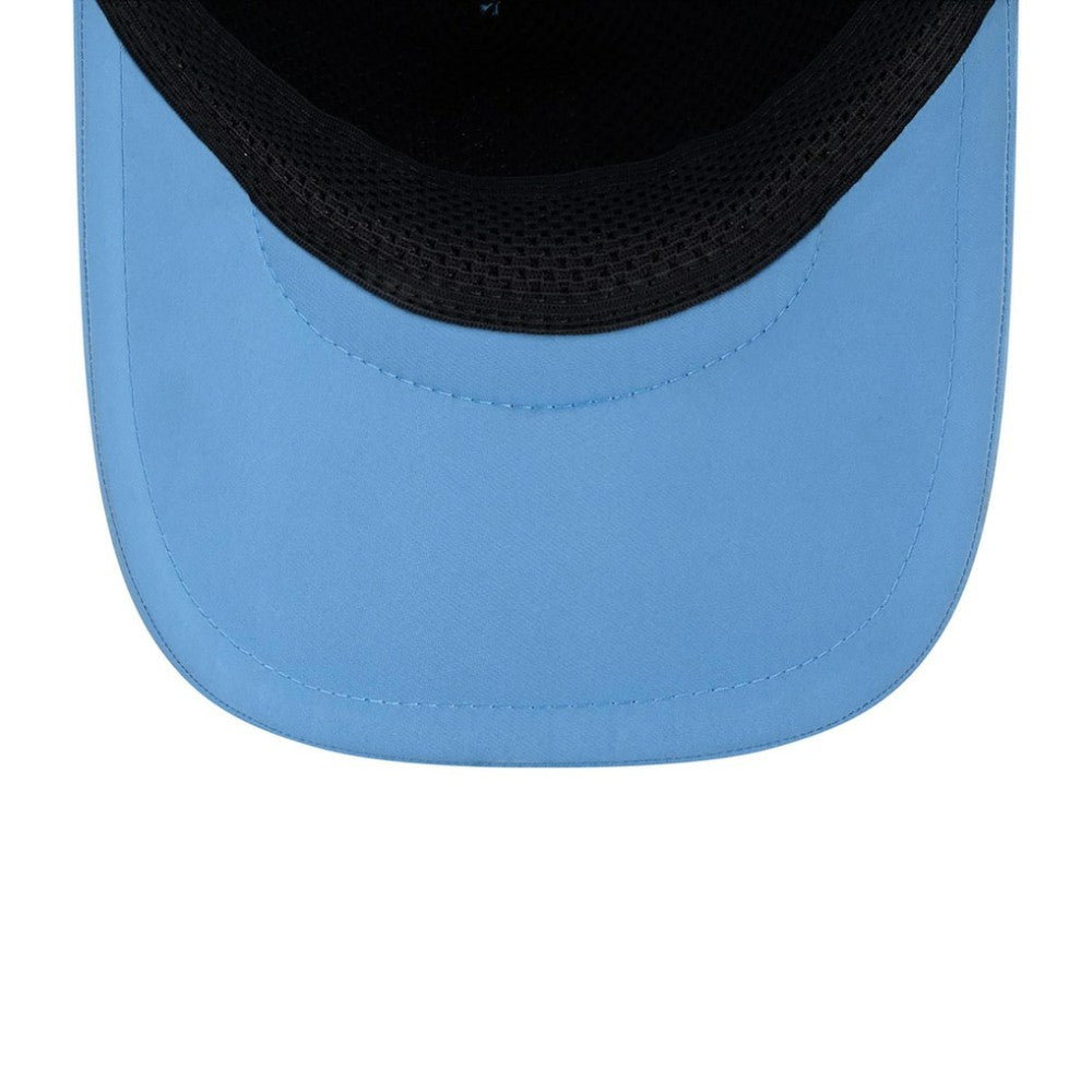 Tampa Bay Rays 2026 Batting Practice Apex 9FORTY Adjustable Trucker Hat - Light Blue | New Era