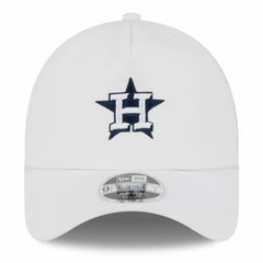 Houston Astros 2026 Batting Practice Apex 9FORTY Adjustable Trucker Hat - White | New Era