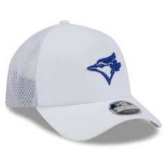 Toronto Blue Jays 2026 Batting Practice Apex 9FORTY Adjustable Trucker Hat - White | New Era
