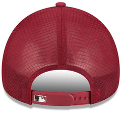 Arizona Diamondbacks 2026 Batting Practice Apex 9FORTY Adjustable Trucker Hat - Dark Red | New Era