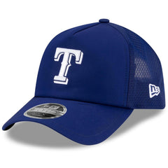 Texas Rangers 2026 Batting Practice Apex 9FORTY Adjustable Trucker Hat - Royal | New Era