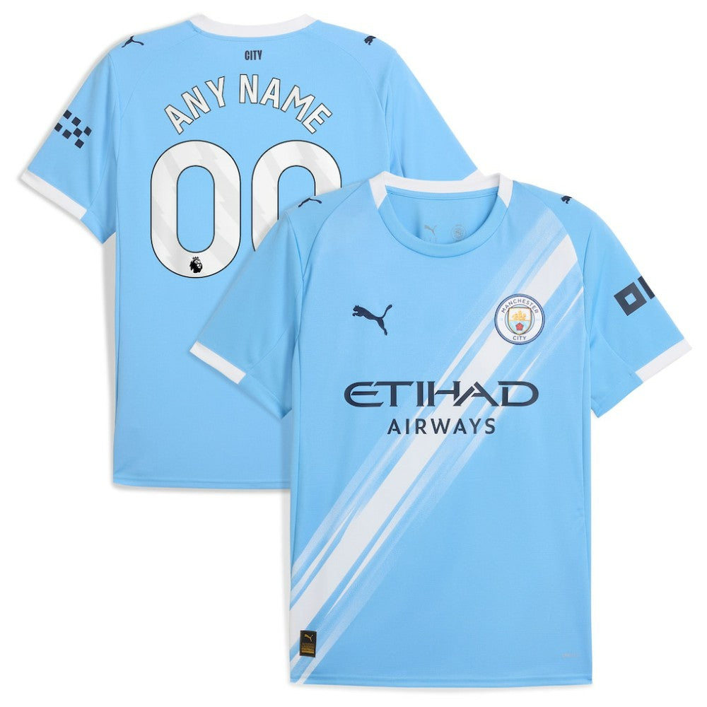 Manchester City 2025/26 Home Replica Custom Jersey / Soccer Outlet