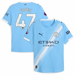 Phil Foden Manchester City 2025/26 Home Player Jersey / Soccer Sale