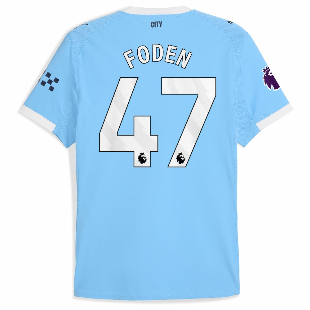 Phil Foden Manchester City 2025/26 Home Player Jersey / Soccer Sale