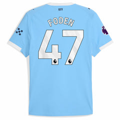 Phil Foden Manchester City 2025/26 Home Player Jersey / Soccer Sale