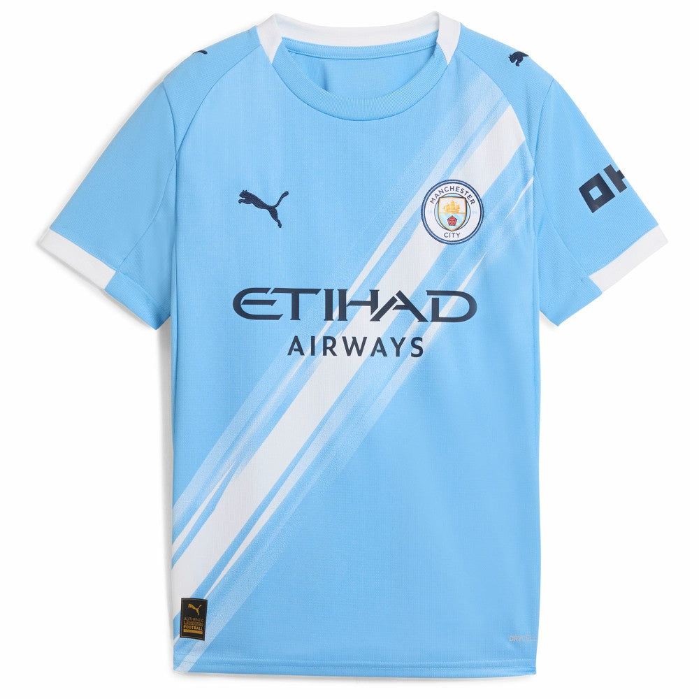 Erling Haaland Manchester City Youth 2025/26 Home Replica Player Jersey / Soccer Outlet