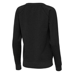 Baltimore Orioles Antigua Women's Varsity Tri-Blend V-Neck Long Sleeve T-Shirt - Heather Black
