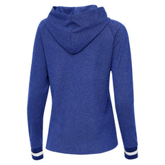 Texas Rangers Antigua Women's Trek Pullover Hoodie - Heather Royal