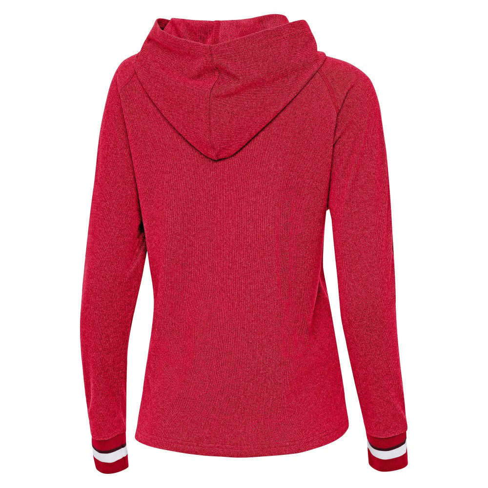 Cleveland Guardians Antigua Women's Trek Pullover Hoodie - Red