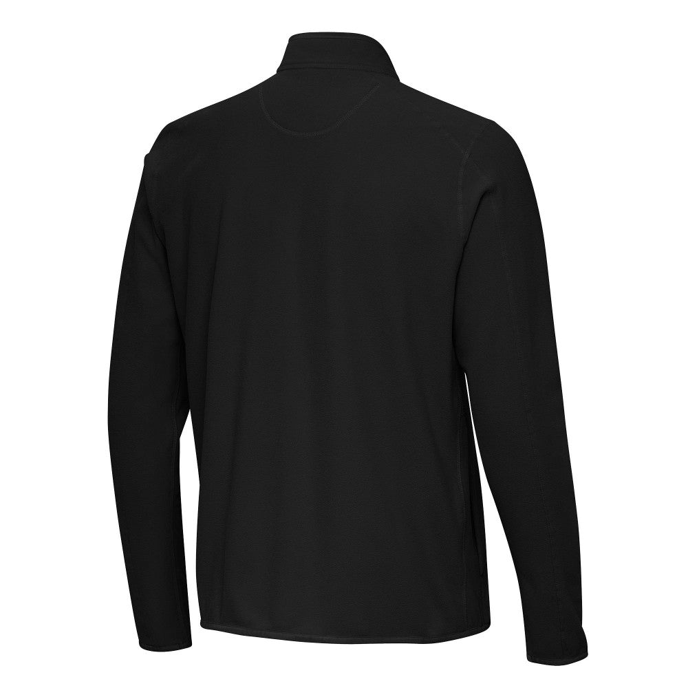 Miami Marlins Antigua Step Up Quarter-Zip Pullover - Black