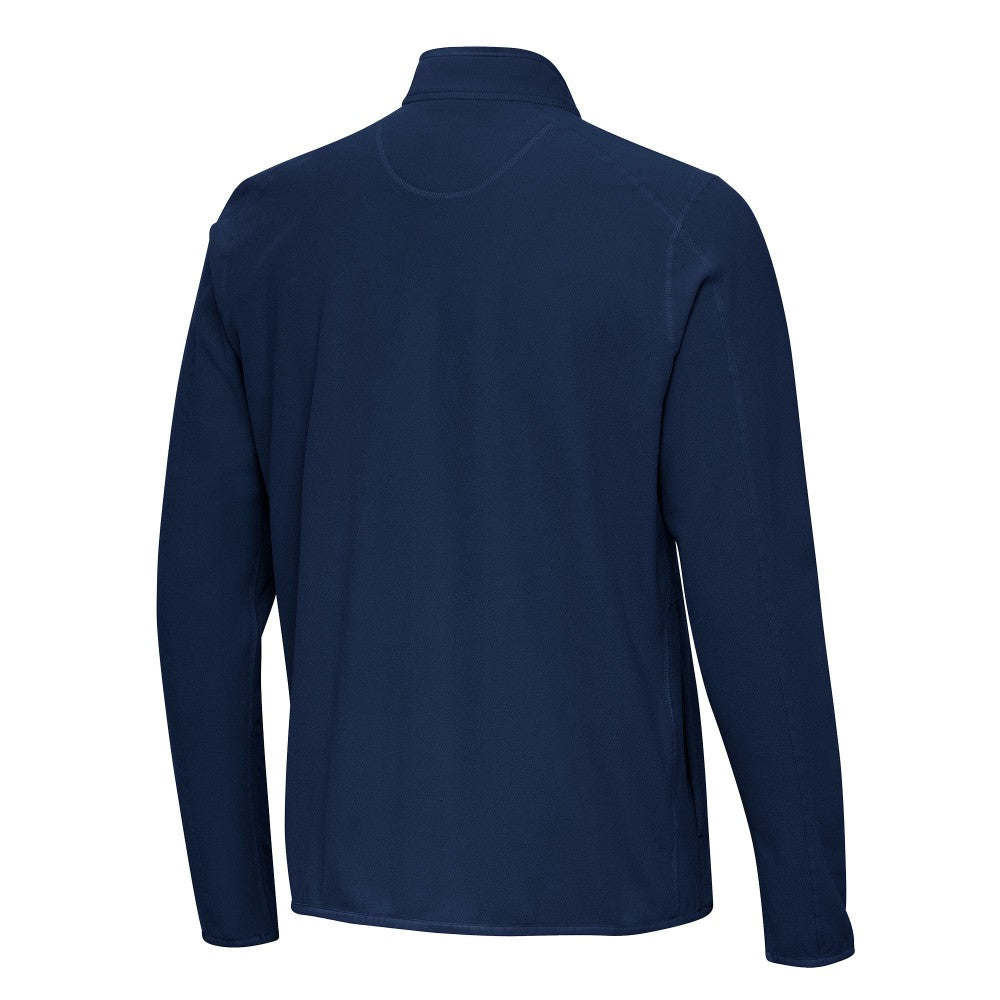 Milwaukee Brewers Antigua Step Up Quarter-Zip Pullover - Navy