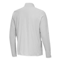 Chicago Cubs Antigua Step Up Quarter-Zip Pullover - Gray