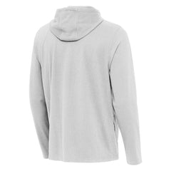 Philadelphia Phillies Antigua Connected Quarter-Zip Pullover Hoodie - Gray