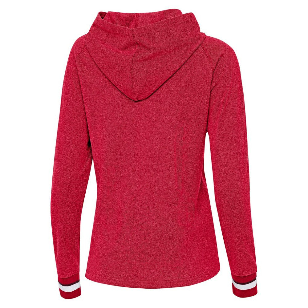 Los Angeles Angels Antigua Women's Trek Pullover Hoodie - Red