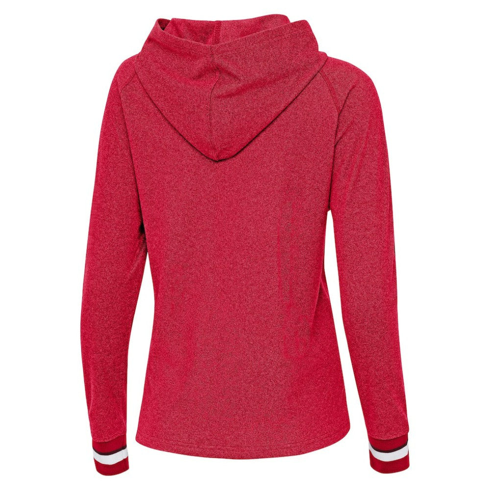 Minnesota Twins Antigua Women's Trek Pullover Hoodie - Red