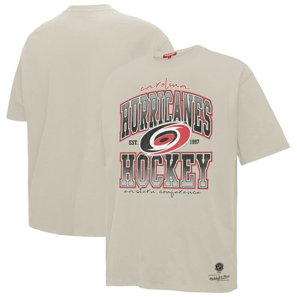 Carolina Hurricanes Mitchell & Ness Women's Dump & Chase Boyfriend T-Shirt