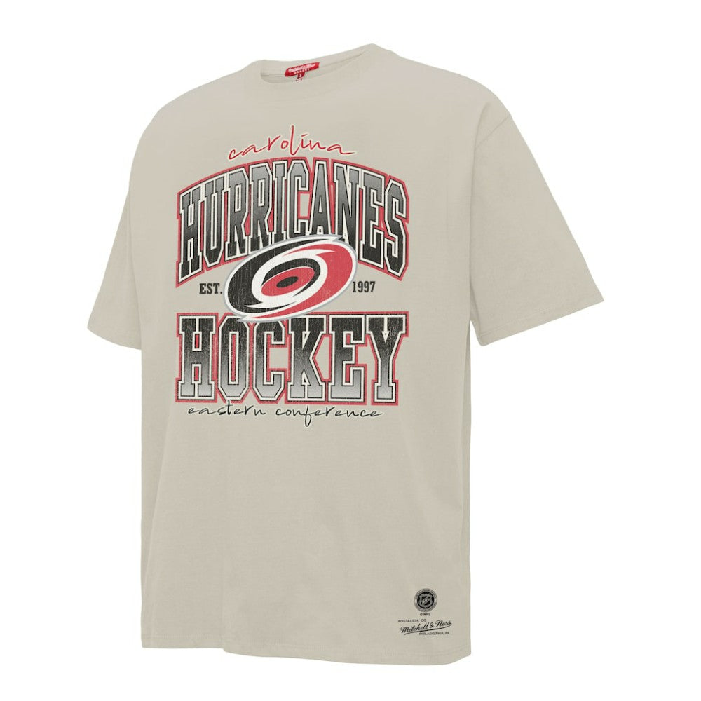 Carolina Hurricanes Mitchell & Ness Women's Dump & Chase Boyfriend T-Shirt