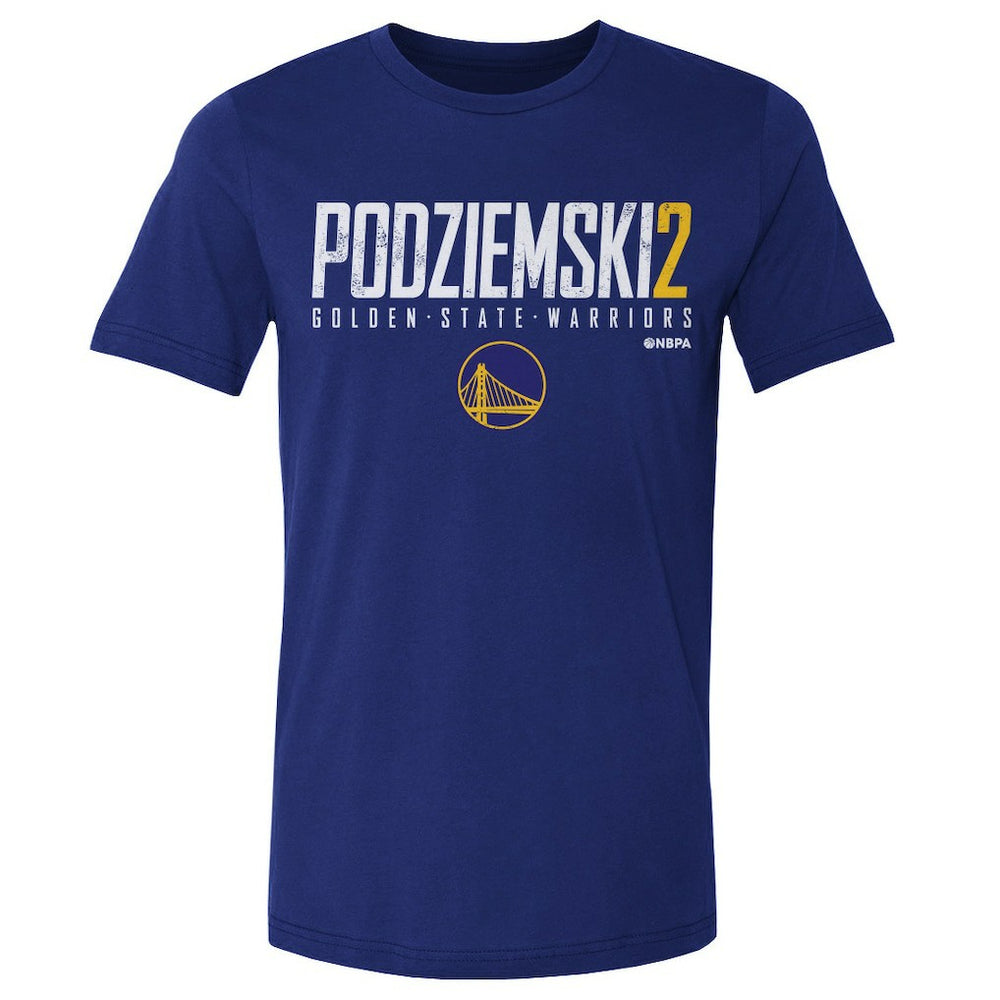 Brandin Podziemski Golden State Warriors 500 Level Elite Player T-Shirt sale - Royal discount