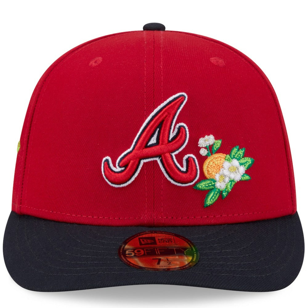Atlanta Braves 2026 Spring Training 59FIFTY Fitted Hat - Red/Navy | New Era