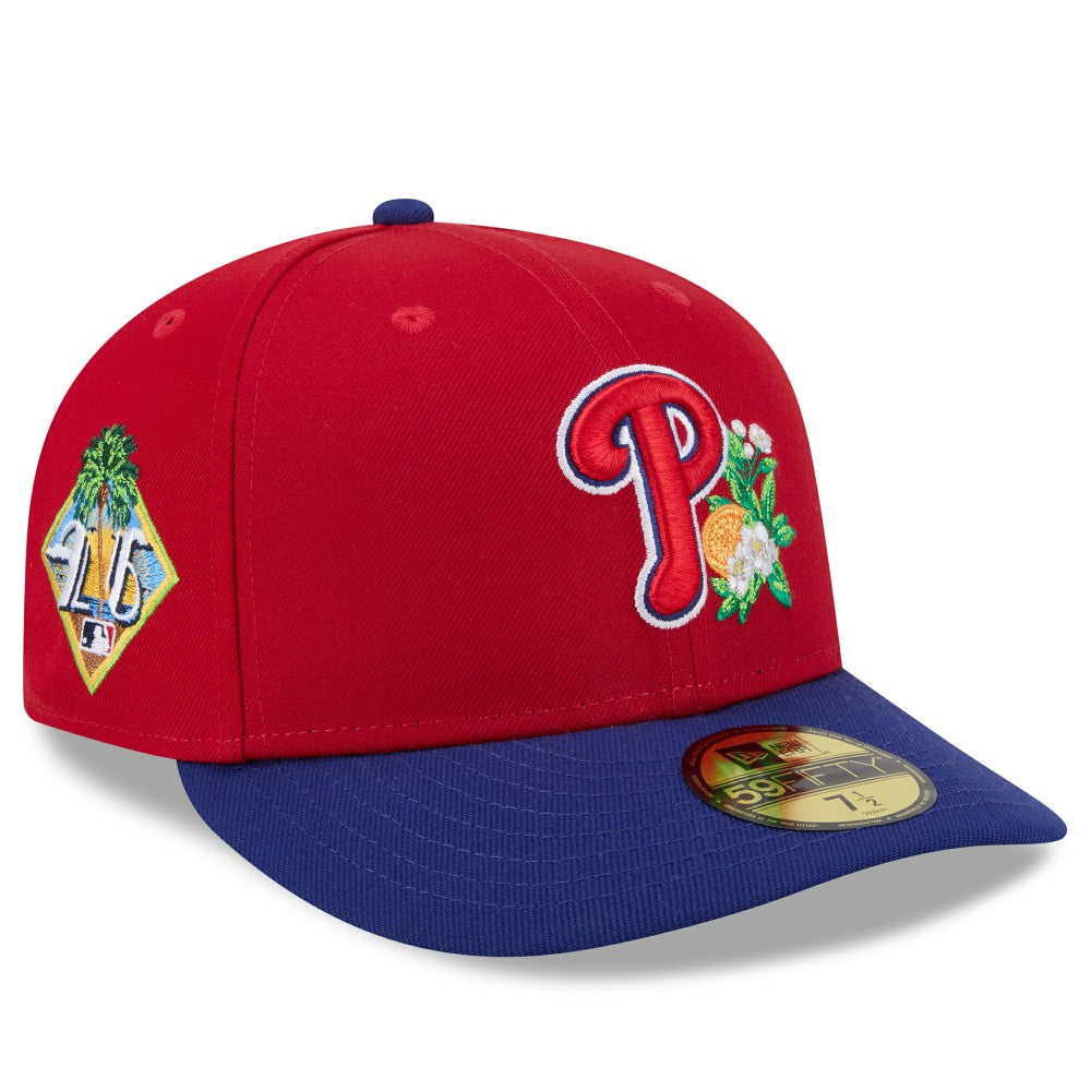 Philadelphia Phillies 2026 Spring Training 59FIFTY Fitted Hat - Red/Royal | New Era