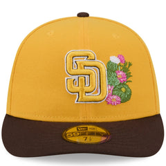 San Diego Padres 2026 Spring Training 59FIFTY Fitted Hat - Gold/Brown | New Era