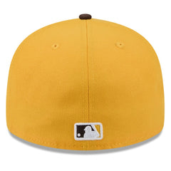 San Diego Padres 2026 Spring Training 59FIFTY Fitted Hat - Gold/Brown | New Era