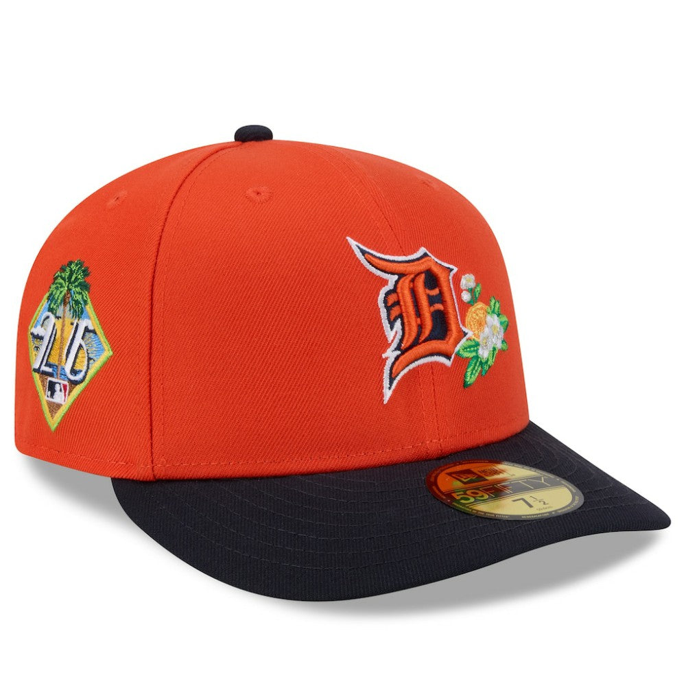 Detroit Tigers 2026 Spring Training 59FIFTY Fitted Hat - Orange/Navy | New Era