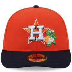 Houston Astros 2026 Spring Training 59FIFTY Fitted Hat - Orange/Navy | New Era