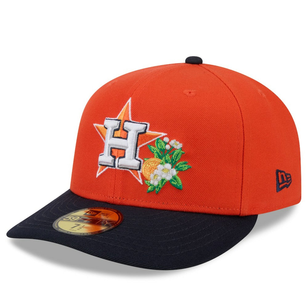 Houston Astros 2026 Spring Training 59FIFTY Fitted Hat - Orange/Navy | New Era