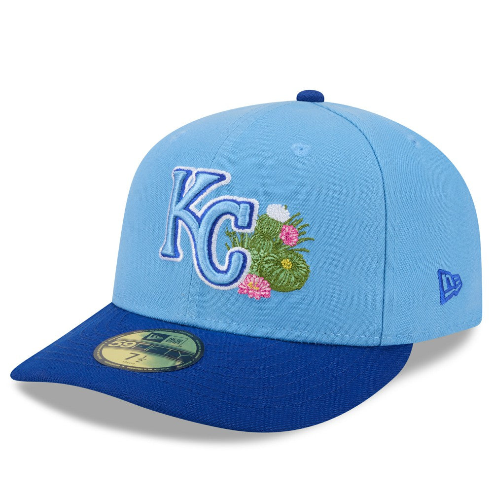 Kansas City Royals 2026 Spring Training 59FIFTY Fitted Hat - Light Blue/Royal | New Era