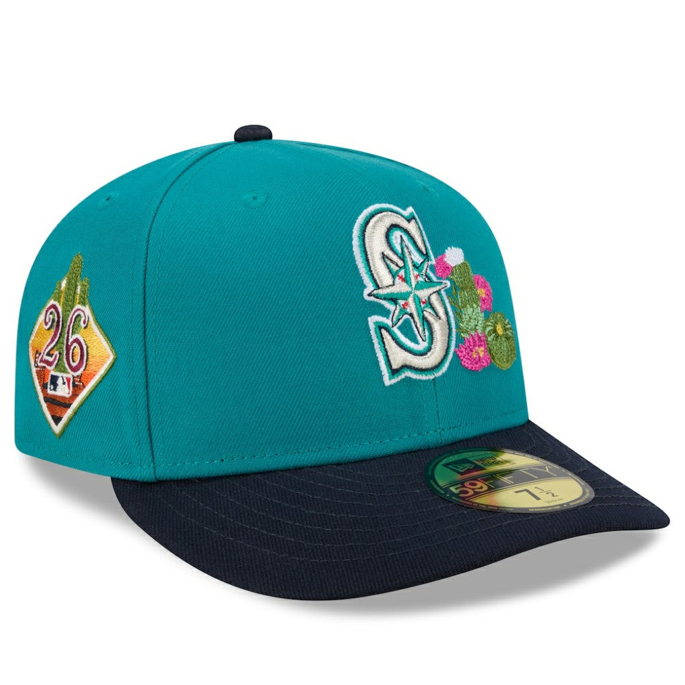 Seattle Mariners 2026 Spring Training 59FIFTY Fitted Hat - Teal/Navy | New Era