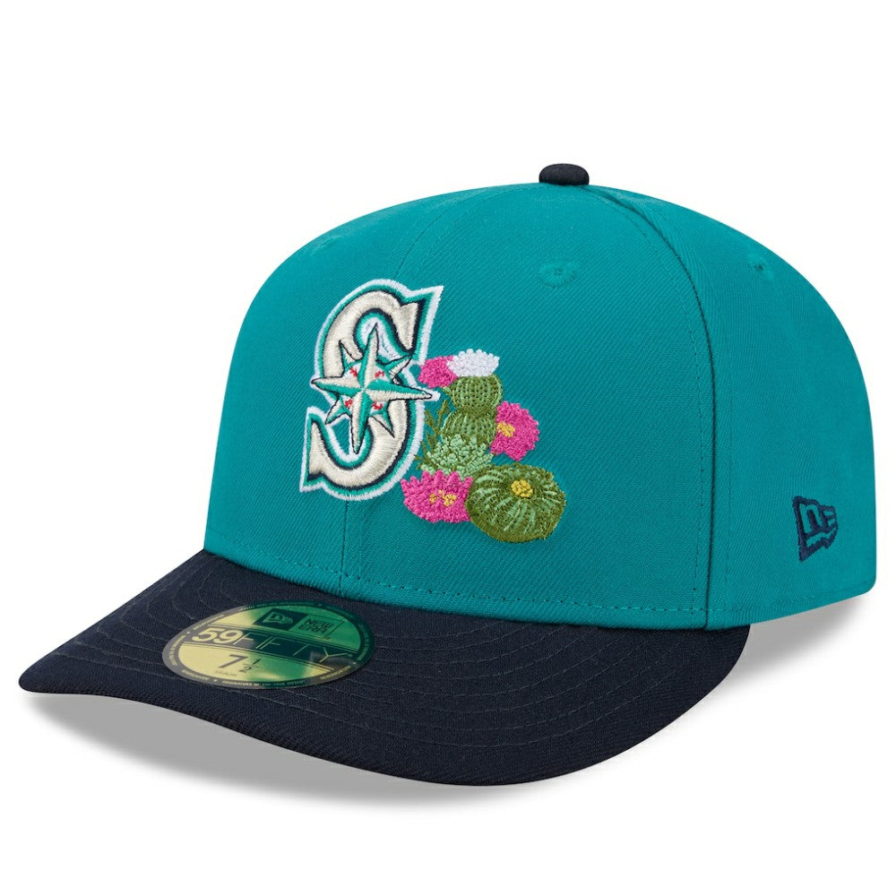 Seattle Mariners 2026 Spring Training 59FIFTY Fitted Hat - Teal/Navy | New Era