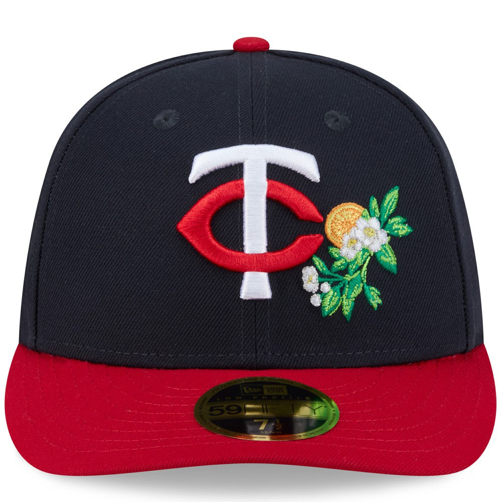 Minnesota Twins 2026 Spring Training Low Profile 59FIFTY Fitted Hat - Navy/Red | New Era