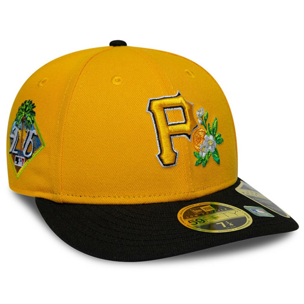 Pittsburgh Pirates 2026 Spring Training Low Profile 59FIFTY Fitted Hat - Gold/Black | New Era