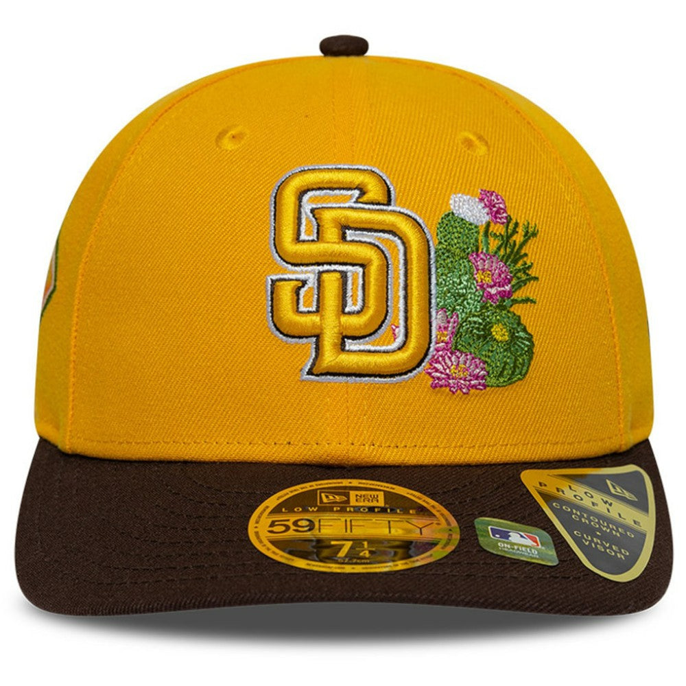 San Diego Padres 2026 Spring Training Low Profile 59FIFTY Fitted Hat - Gold/Brown | New Era